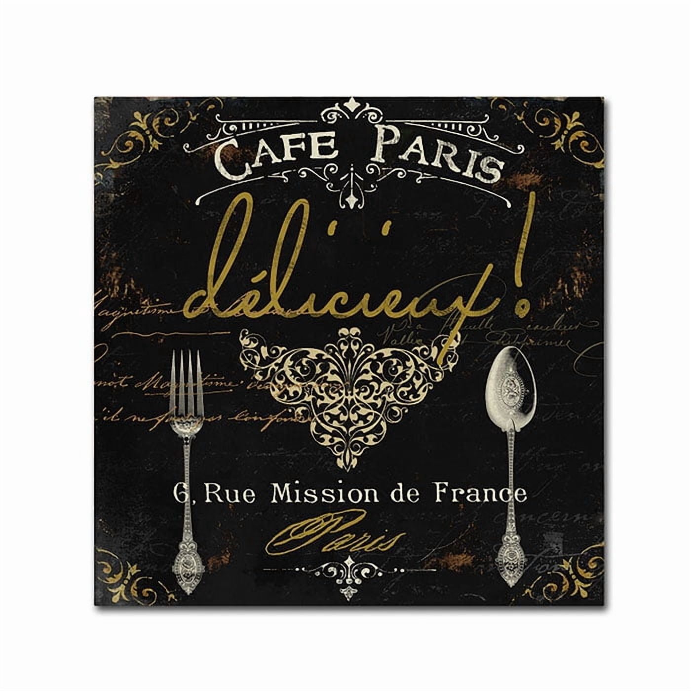 Trademark Fine Art "La Cuisine III" Canvas Art by Color Bakery