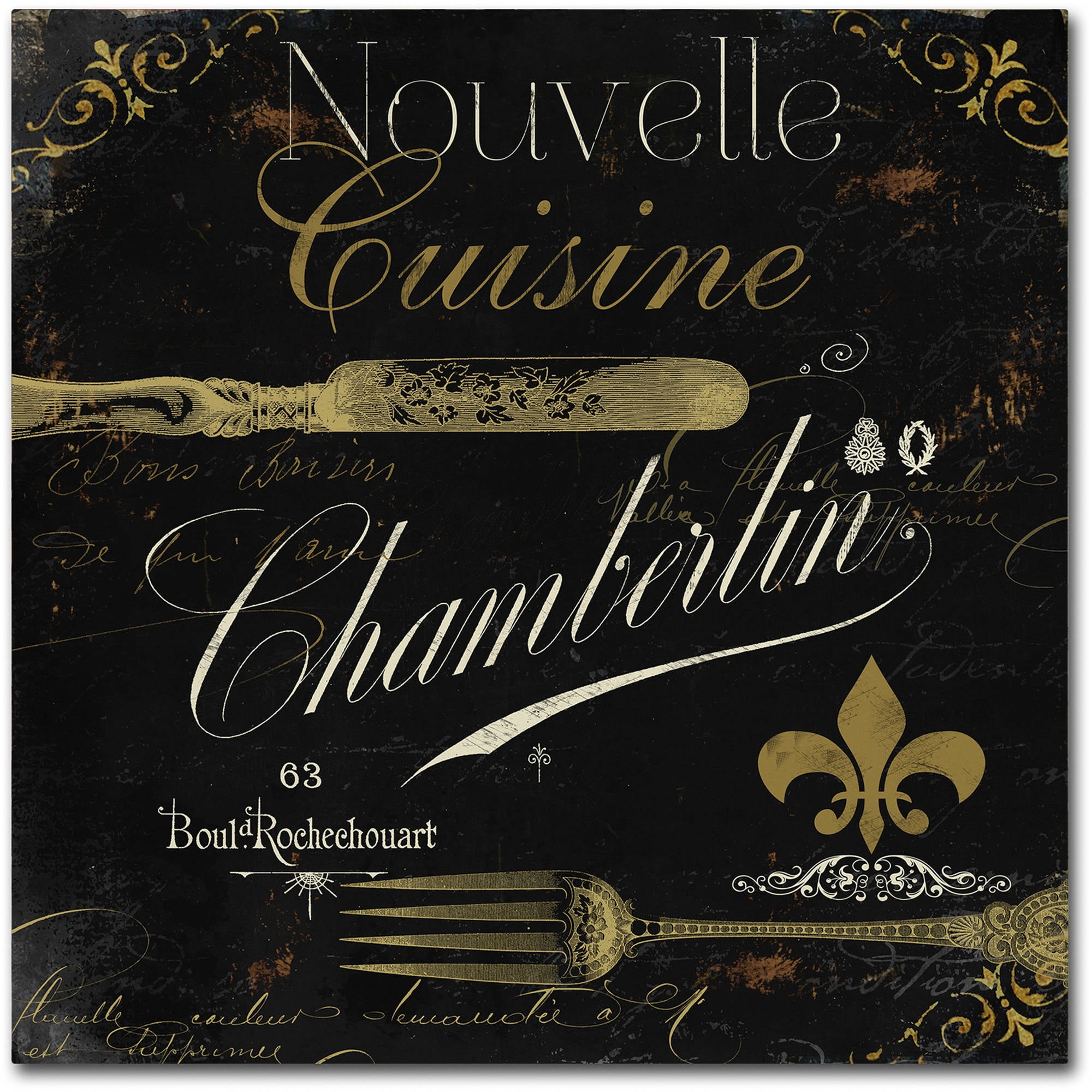 Trademark Fine Art "La Cuisine IV" Canvas Art by Color Bakery