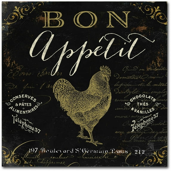 Trademark Fine Art "La Cuisine V" Canvas Art by Color Bakery