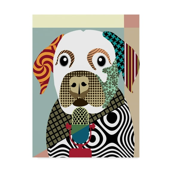 Trademark Fine Art 'Labrador Retriever' Canvas Art by Lanre Adefioye