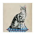 thumbnail image 1 of Trademark Fine Art 'Lady Cat I' Canvas Art by Grace Popp, 1 of 4