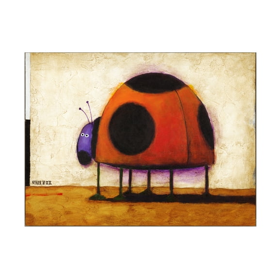 Trademark Fine Art 'Ladybug' Canvas Art by Daniel Patrick Kessler