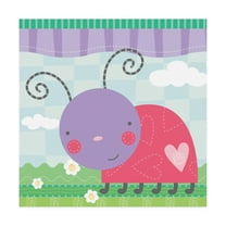 Trademark Fine Art 'Ladybug In The Grass' Canvas Art by Holli Conger