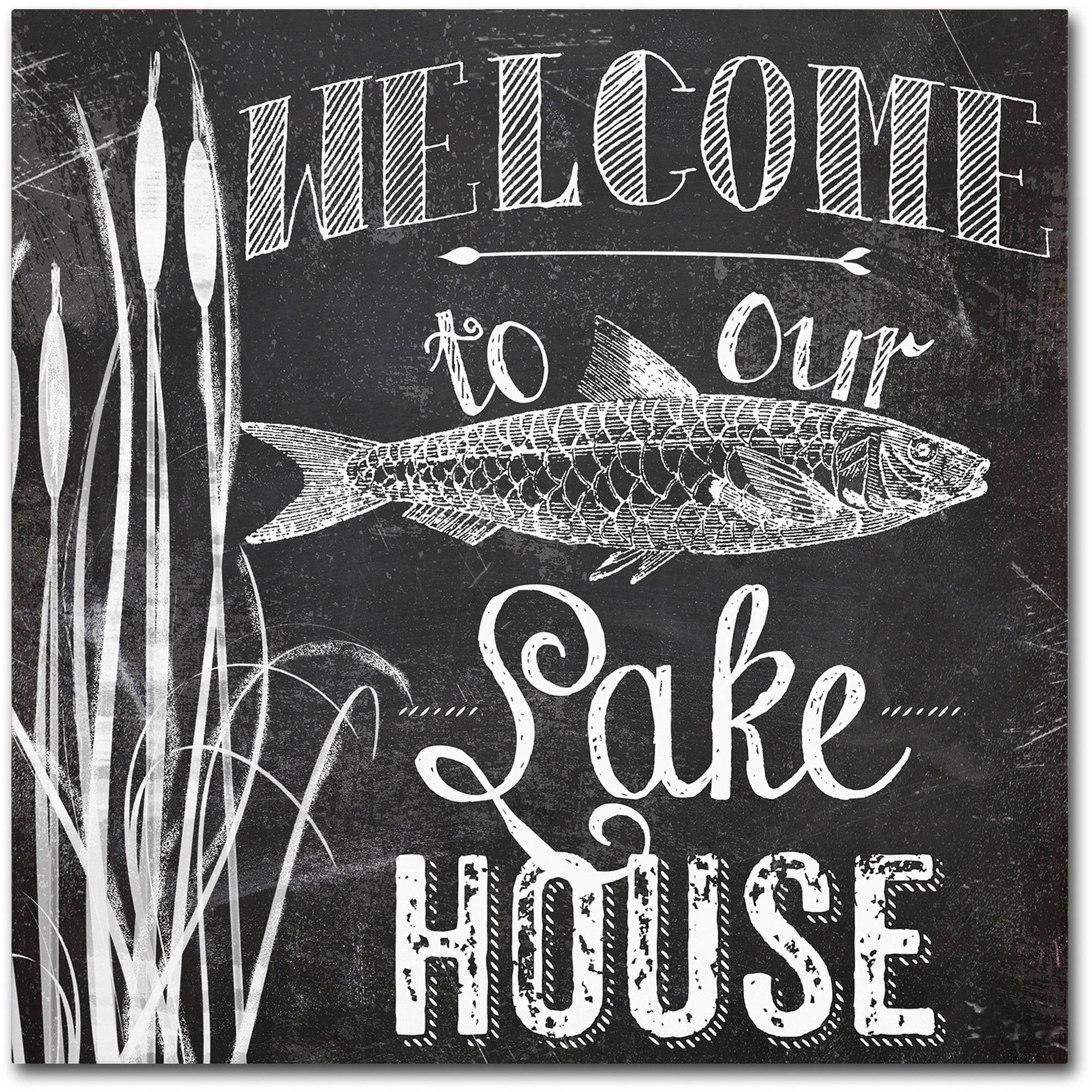 Trademark Fine Art "Lake House I" Canvas Art by Color Bakery