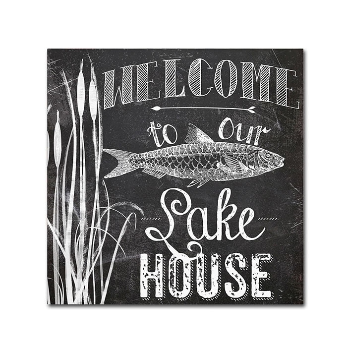 Trademark Fine Art "Lake House I" Canvas Art by Color Bakery