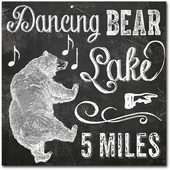 Trademark Fine Art "Lake House II" Canvas Art by Color Bakery