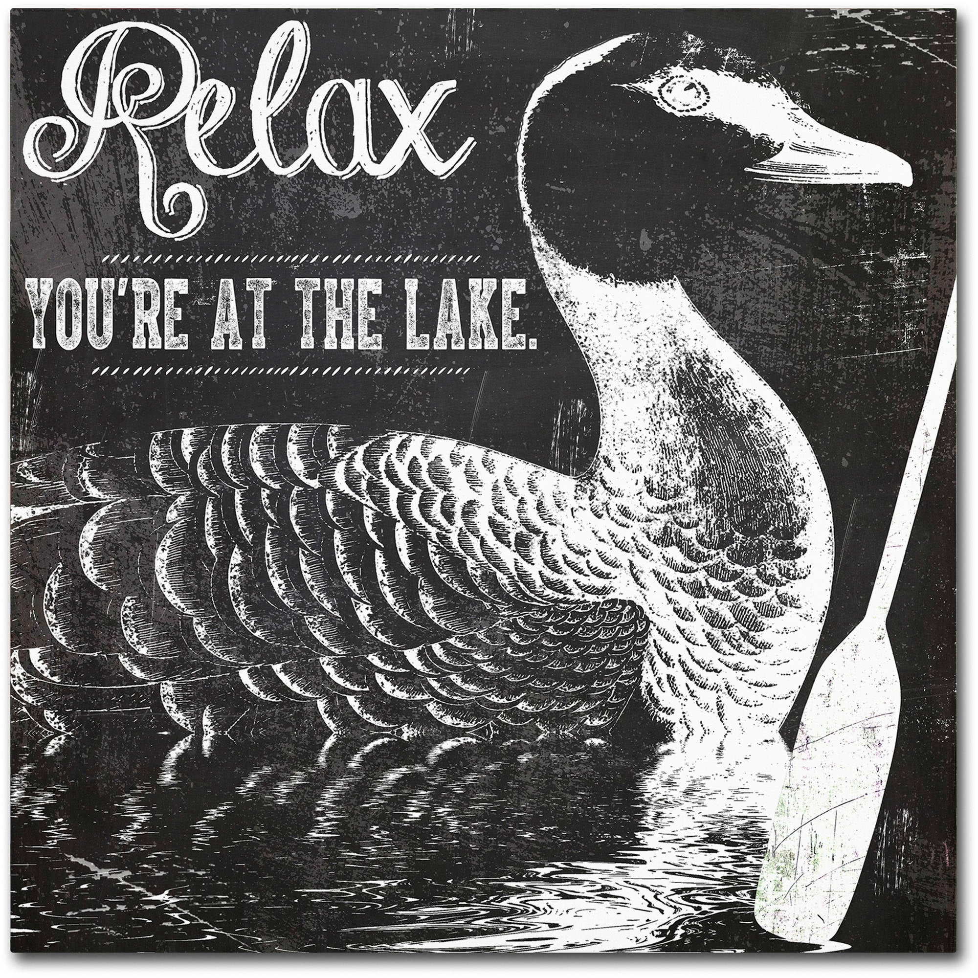 Trademark Fine Art "Lake House IV" Canvas Art by Color Bakery