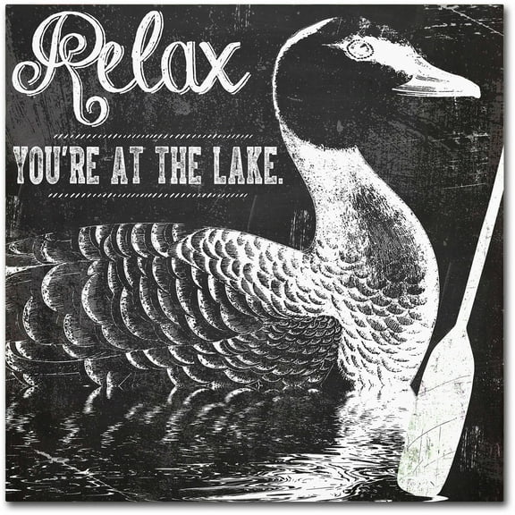 Trademark Fine Art "Lake House IV" Canvas Art by Color Bakery