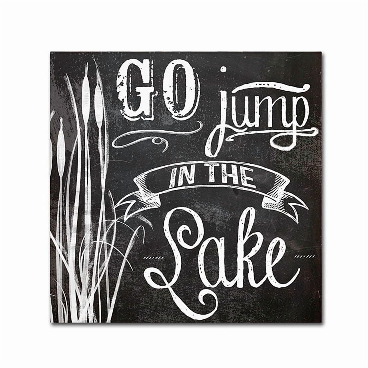 Trademark Fine Art "Lake House V" Canvas Art by Color Bakery