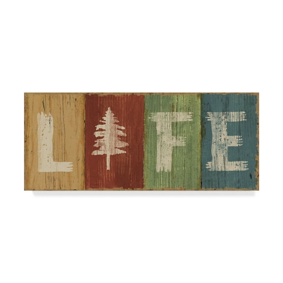 Trademark Fine Art 'Lake Lodge VI' Canvas Art by Sue Schlabach