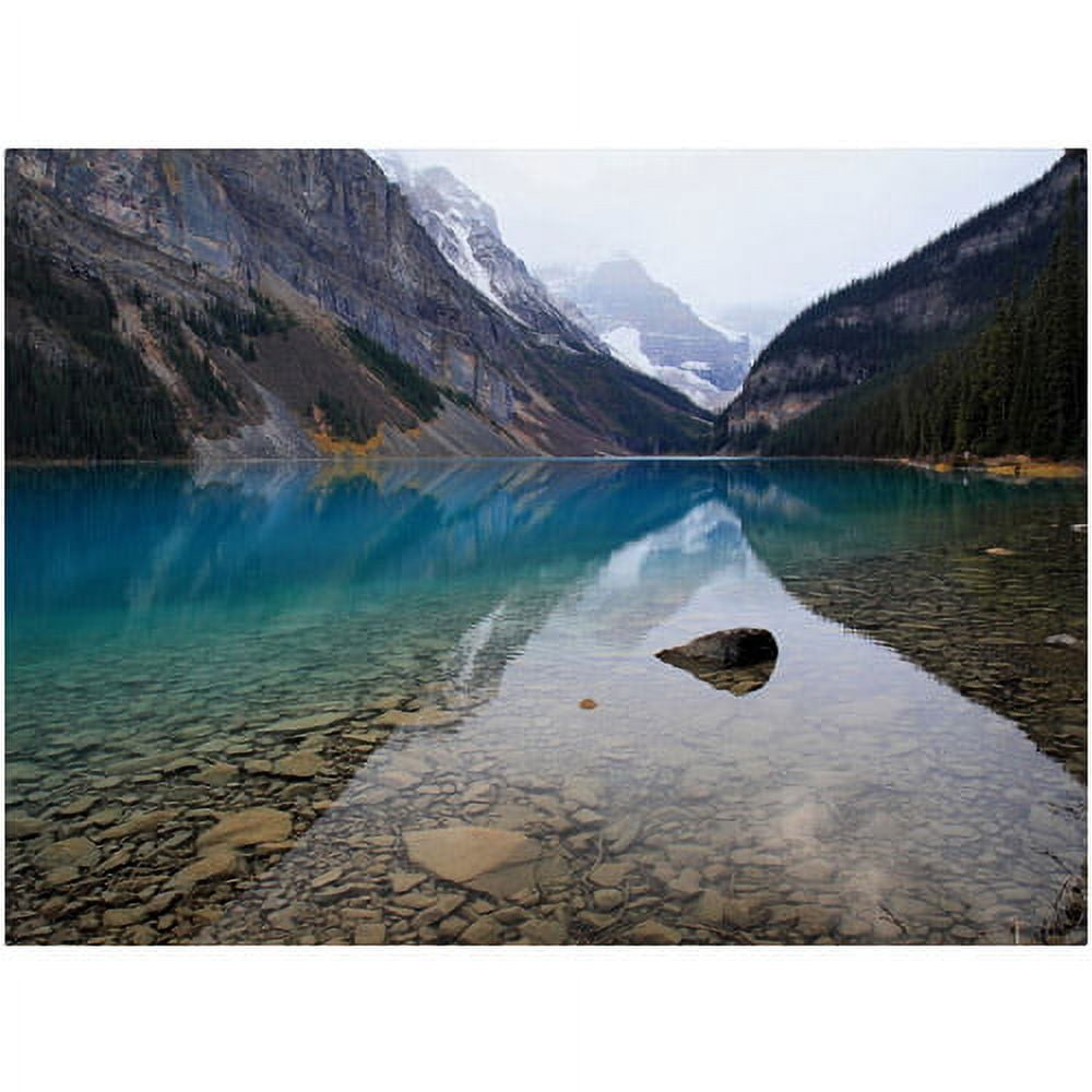 Trademark Fine Art "Lake Louise" Canvas Art by Pierre Leclerc