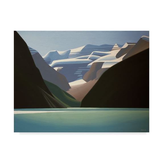 Trademark Fine Art 'Lake Louise' Canvas Art by Ron Parker