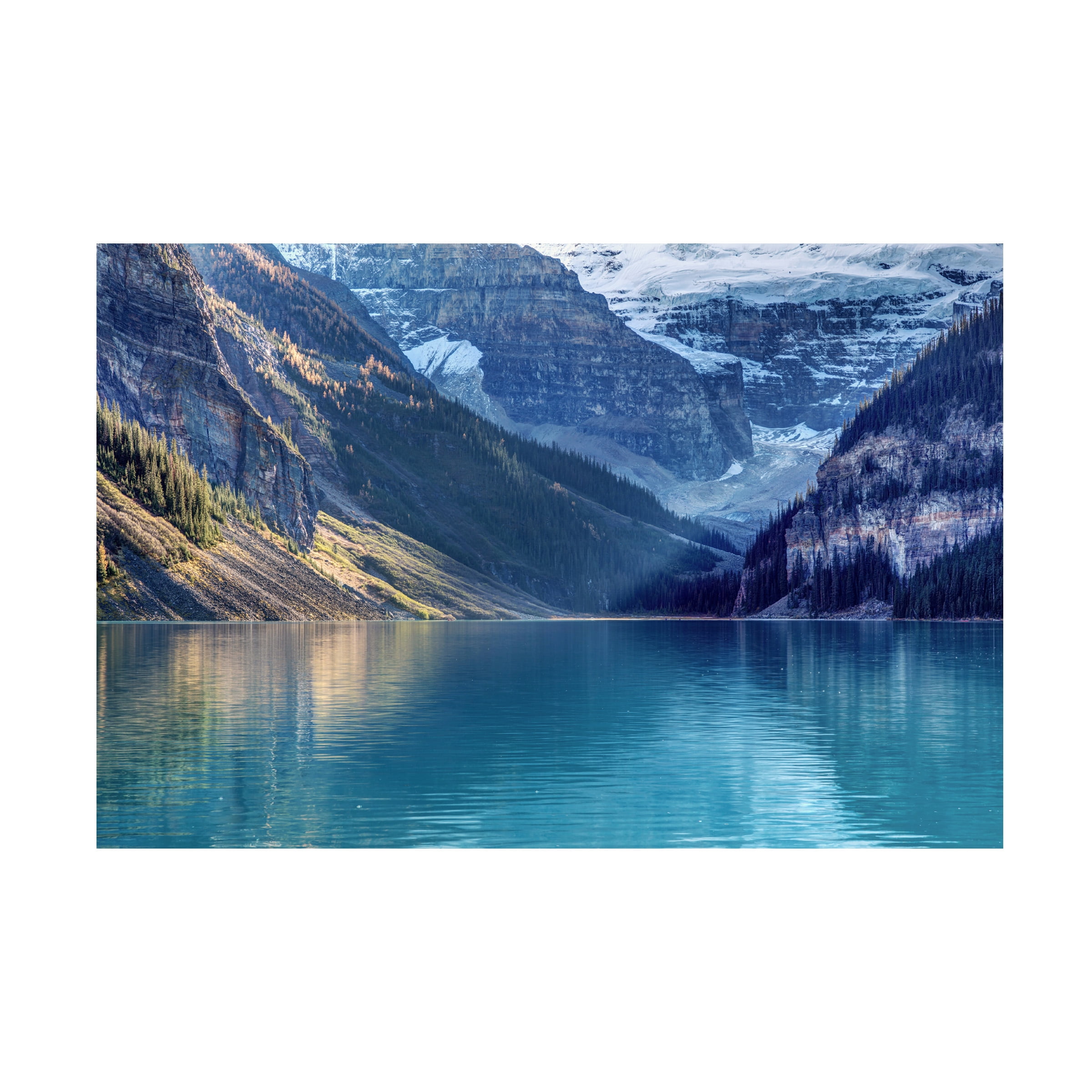 Trademark Fine Art Pierre Leclerc Lake Louise Sunlight Canvas Wall Art - 30x47