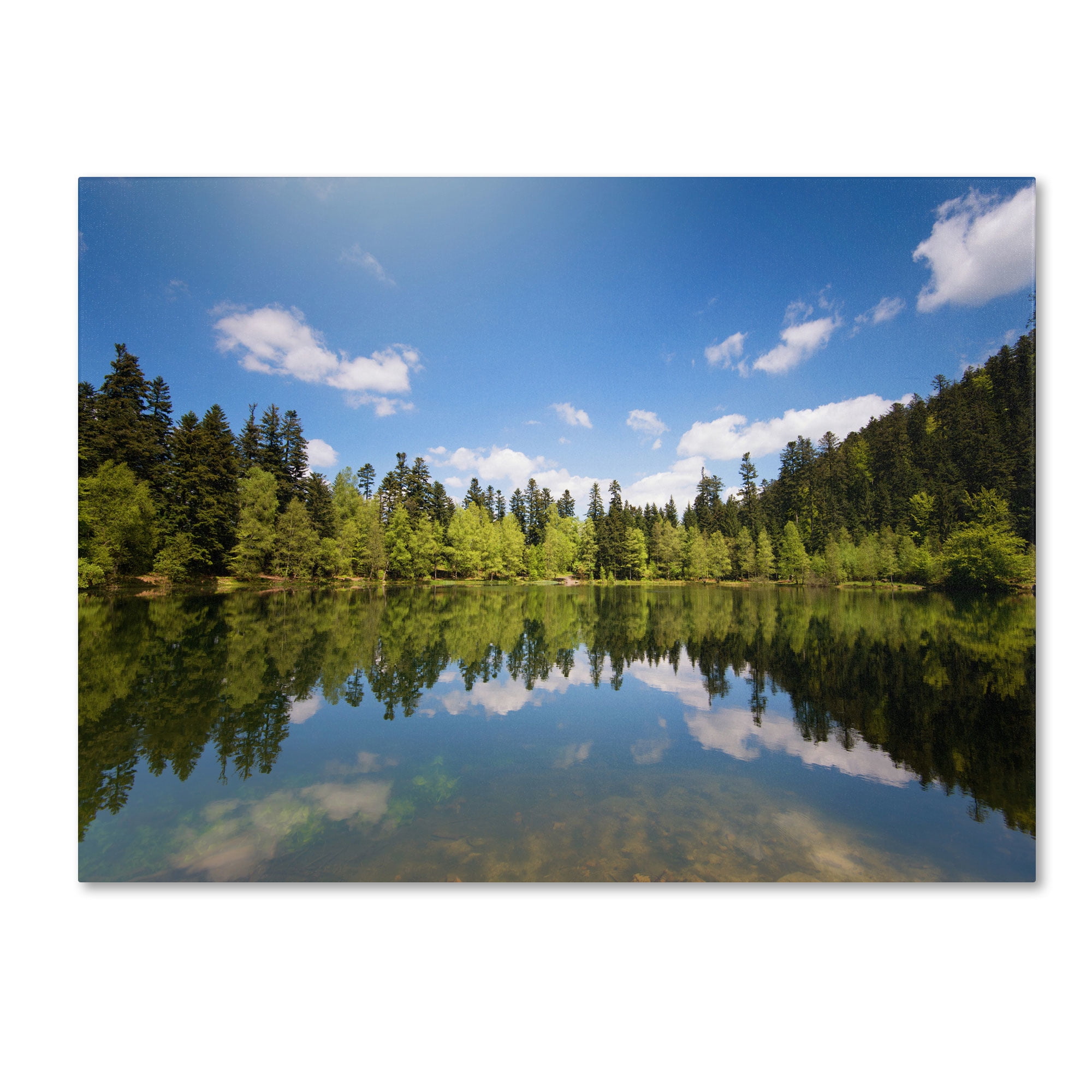 Trademark Fine Art "Lake Maix" Canvas Art by Philippe Sainte-Laudy