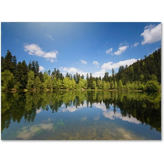 Trademark Fine Art "Lake Maix" Canvas Art by Philippe Sainte-Laudy