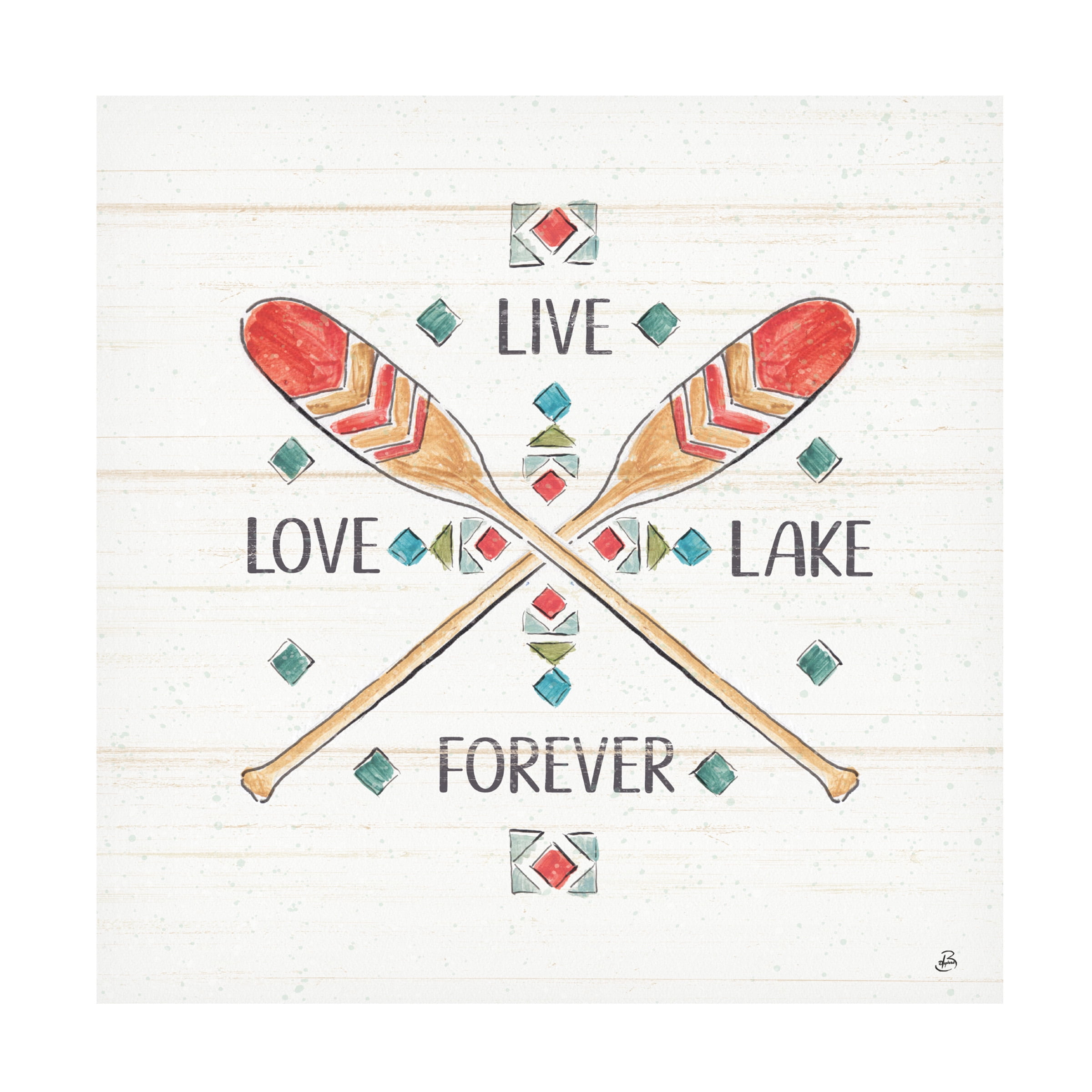 Trademark Fine Art 'Lake Moments VI' Canvas Art by Daphne Brissonnet
