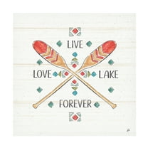 Trademark Fine Art 'Lake Moments VI' Canvas Art by Daphne Brissonnet