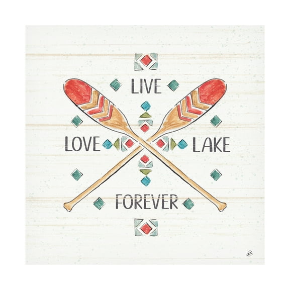 Trademark Fine Art 'Lake Moments VI' Canvas Art by Daphne Brissonnet