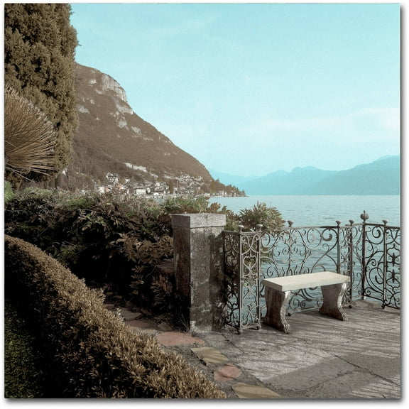 Trademark Fine Art "Lake Vista IV" Canvas Art by Alan Blaustein