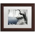 thumbnail image 1 of Trademark Fine Art "Lake Winter" Canvas Art by Philippe Hugonnard, White Matte, Wood Frame, 1 of 3