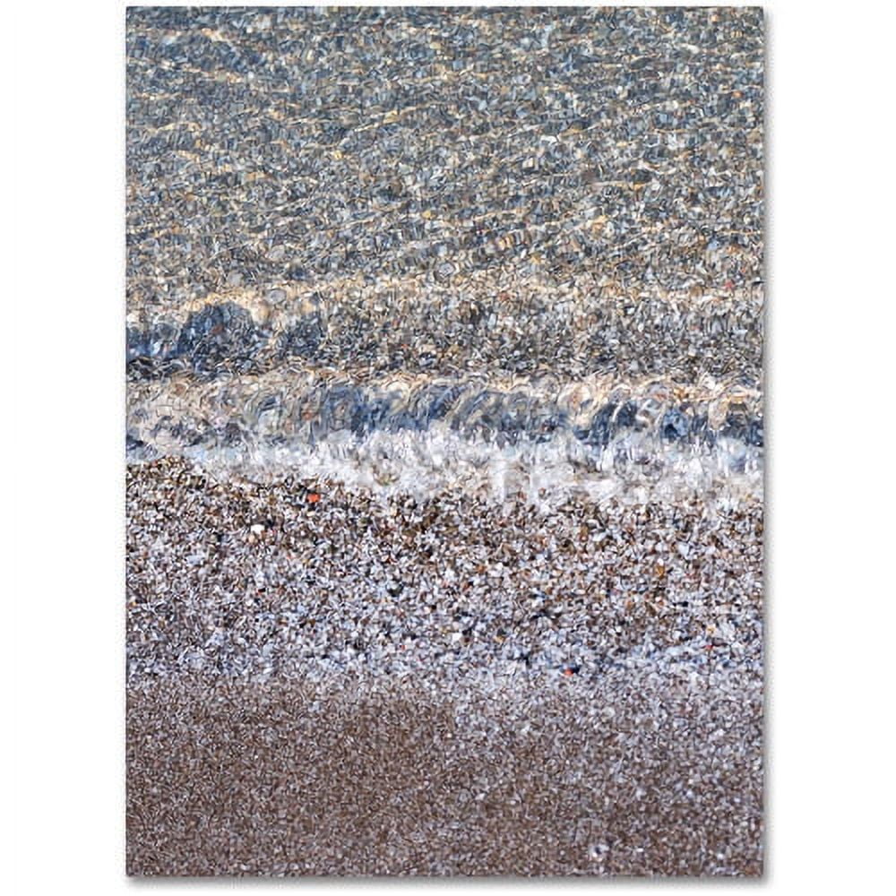 Trademark Fine Art "Lakeshore Abstract 2" Canvas Wall Art by Kurt Shaffer