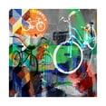 thumbnail image 1 of Trademark Fine Art 'Lakewood Bikes Dallas' Canvas Art by Sisa Jasper, 1 of 4
