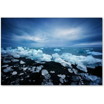 Trademark Fine Art 'Land of Ice' Canvas Art by Philippe Sainte-Laudy