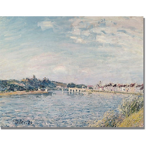 Alfred Sisley Landscape 1888 GREENGUARD Certified Canvas Art