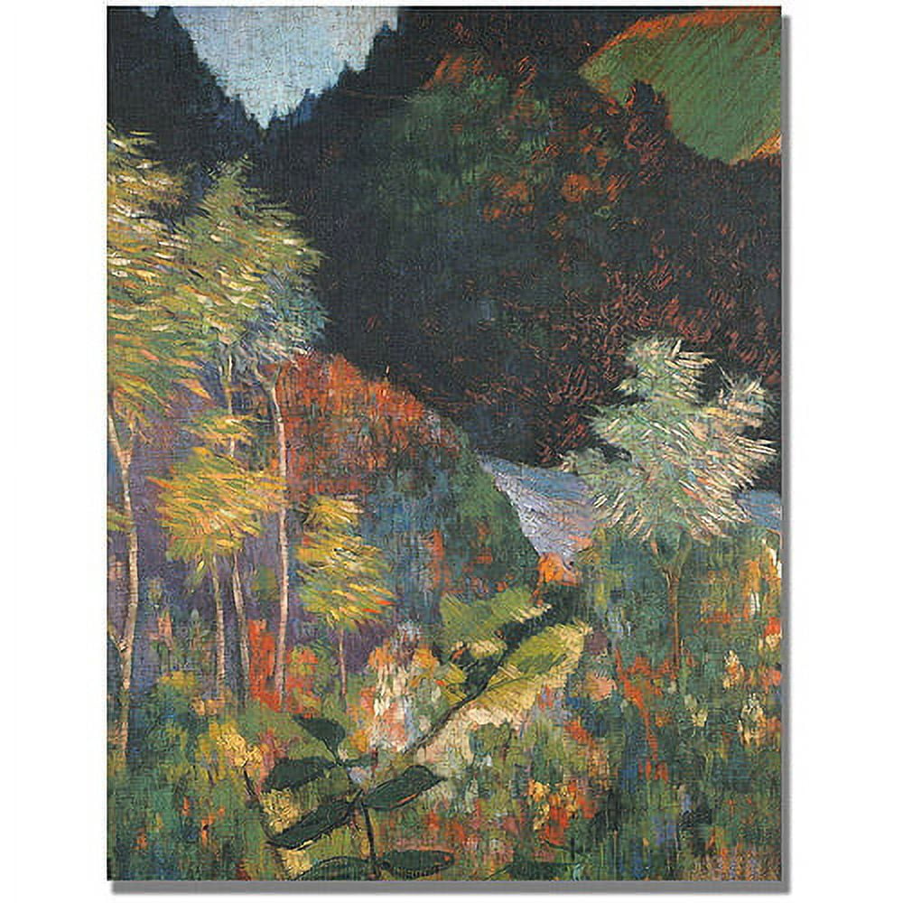 Paul Gauguin Landscape Canvas Art, 24 x 18, Multicolor