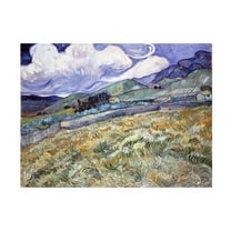 Trademark Fine Art Van Gogh Landscape From Saintremy Canvas Wall Art - 14x19
