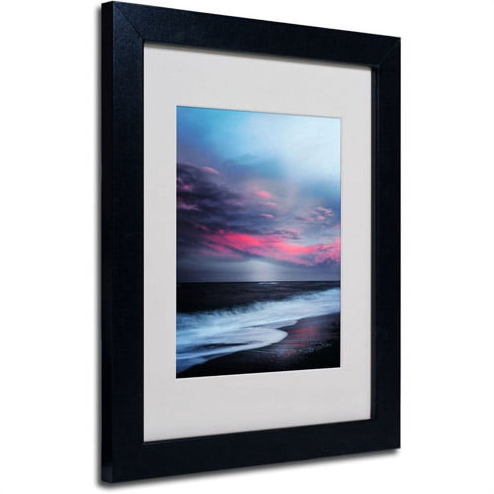 Trademark Fine Art Landscape Matted Framed Art ' Salt Water Sound ' by Philippe Sainte-Laudy