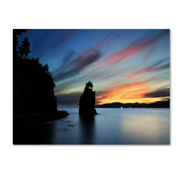 Trademark Fine Art Landscapes Canvas Art ' Siwash Rock ' by Pierre Leclerc
