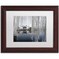 thumbnail image 1 of Trademark Fine Art Landscapes Matted Framed Art ' Blue Lake ' by Philippe Hugonnard, 1 of 4