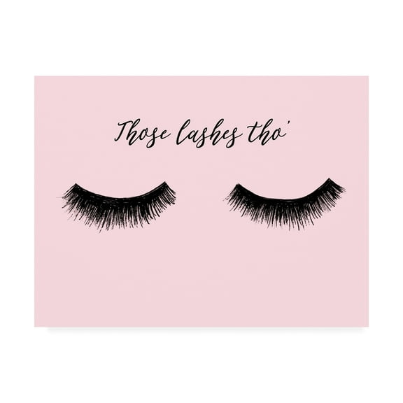 Trademark Fine Art 'Lash Chat II' Canvas Art by Alicia Ludwig