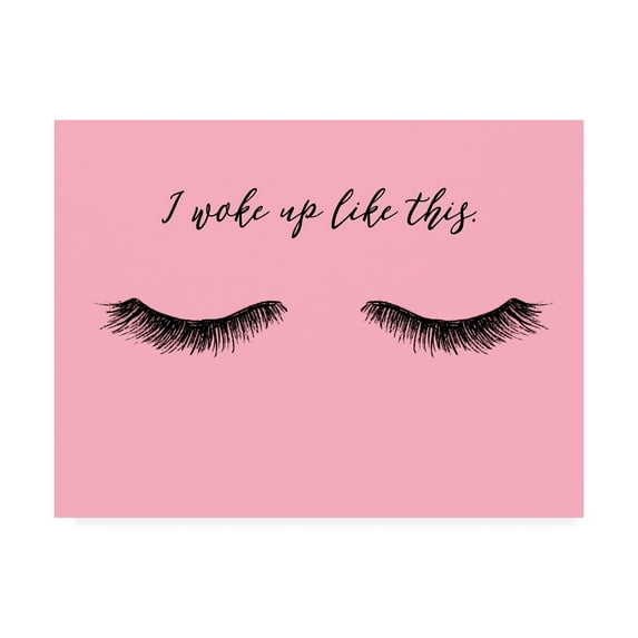 Trademark Fine Art 'Lash Chat III' Canvas Art by Alicia Ludwig