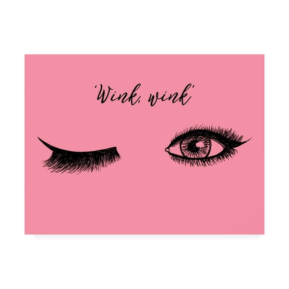 Trademark Fine Art 'Lash Chat IV' Canvas Art by Alicia Ludwig