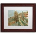 thumbnail image 1 of Trademark Fine Art "Last Days of Fall" Canvas Art by Manor Shadian White Matte, Wood Frame, 1 of 4
