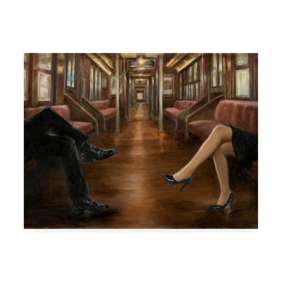 Trademark Fine Art 'Last Stop' Canvas Art by Ethan Harper