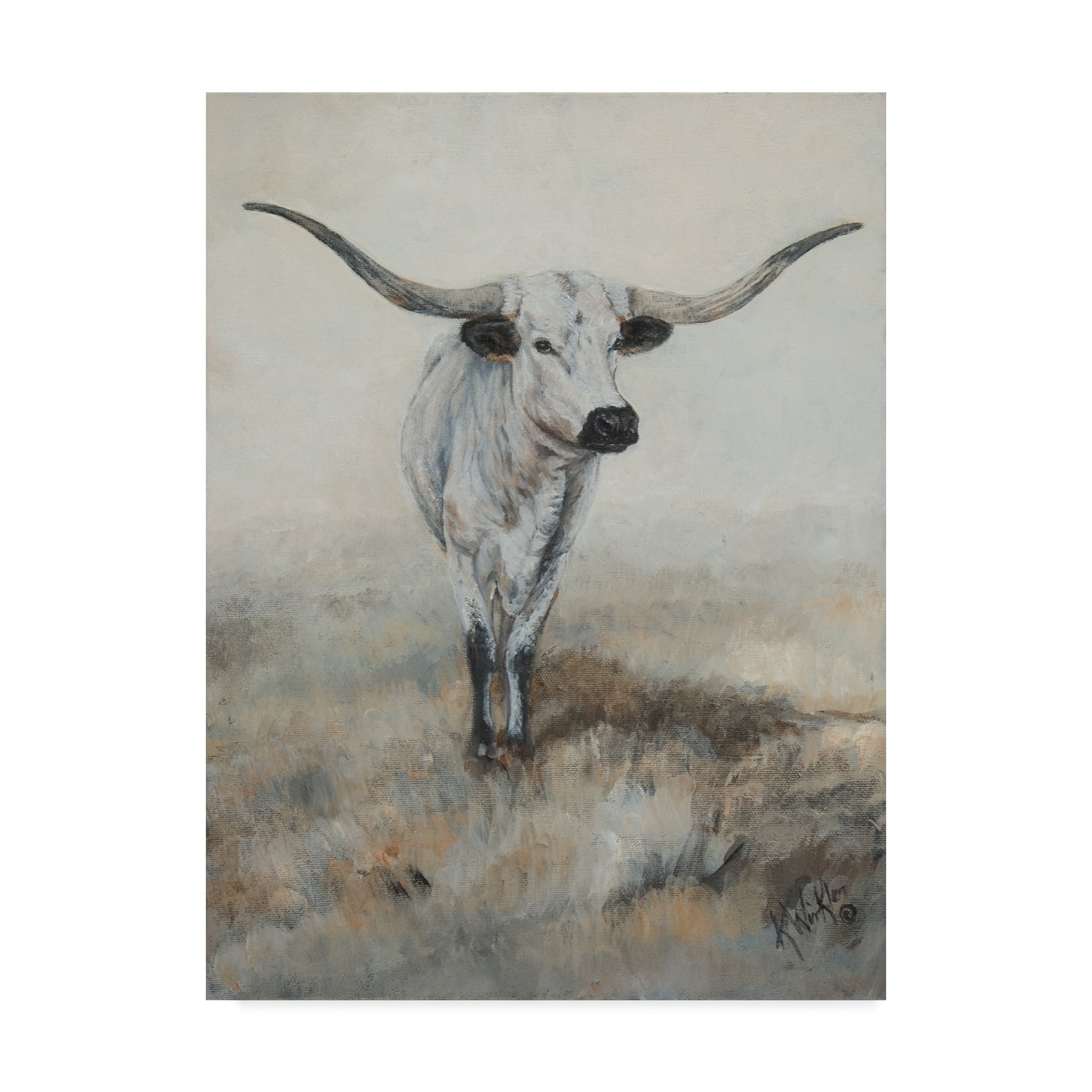 Trademark Fine Art 'Lasting Impression' Canvas Art by Kathy Winkler