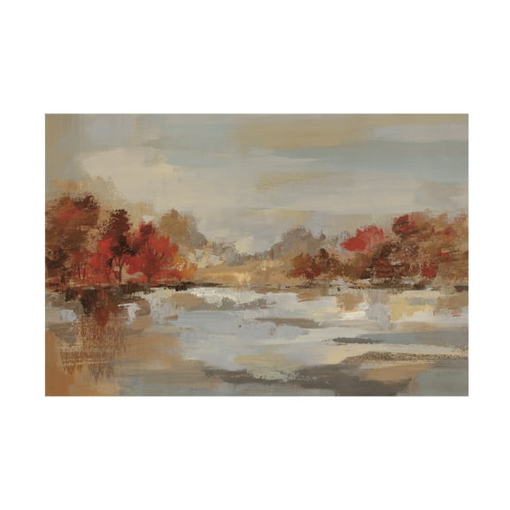 Trademark Fine Art 'Late Fall Reminiscense Crop' Canvas Art by Silvia Vassileva