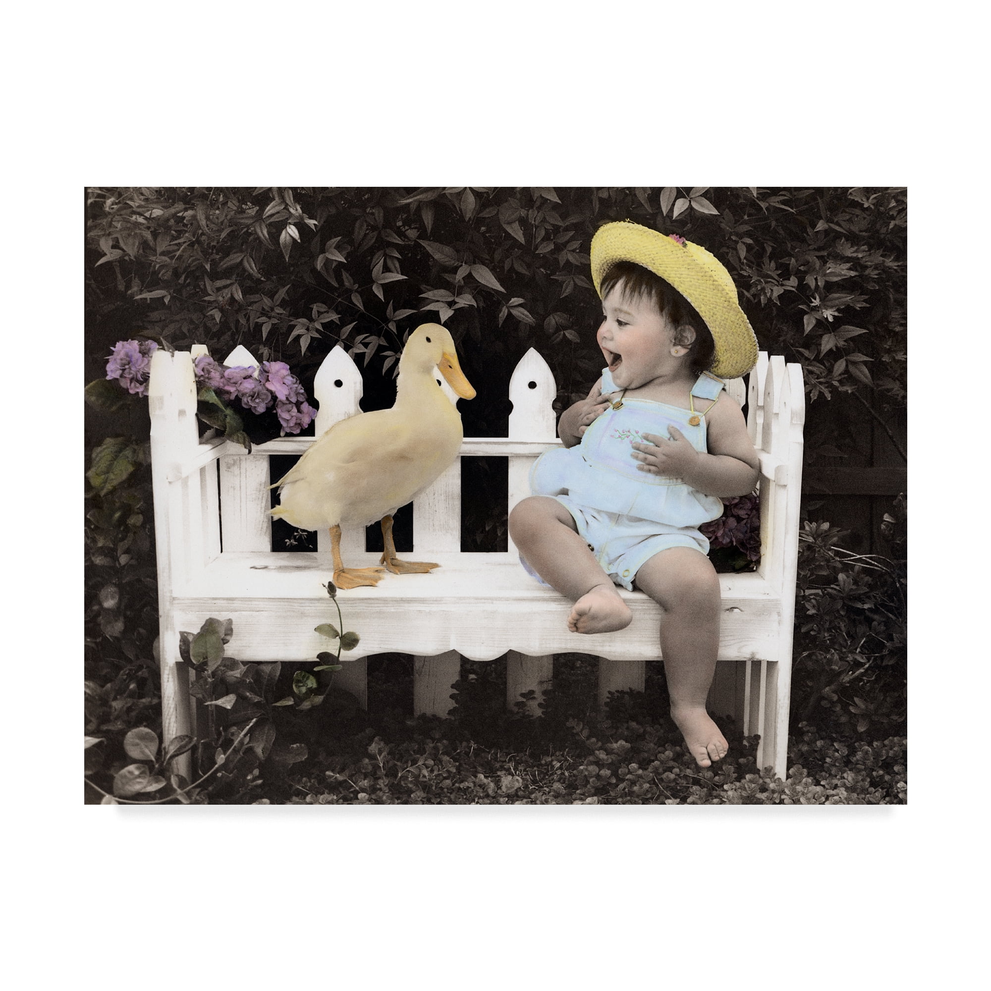 Trademark Fine Art 'Laugh It Up' Canvas Art by Sharon Forbes