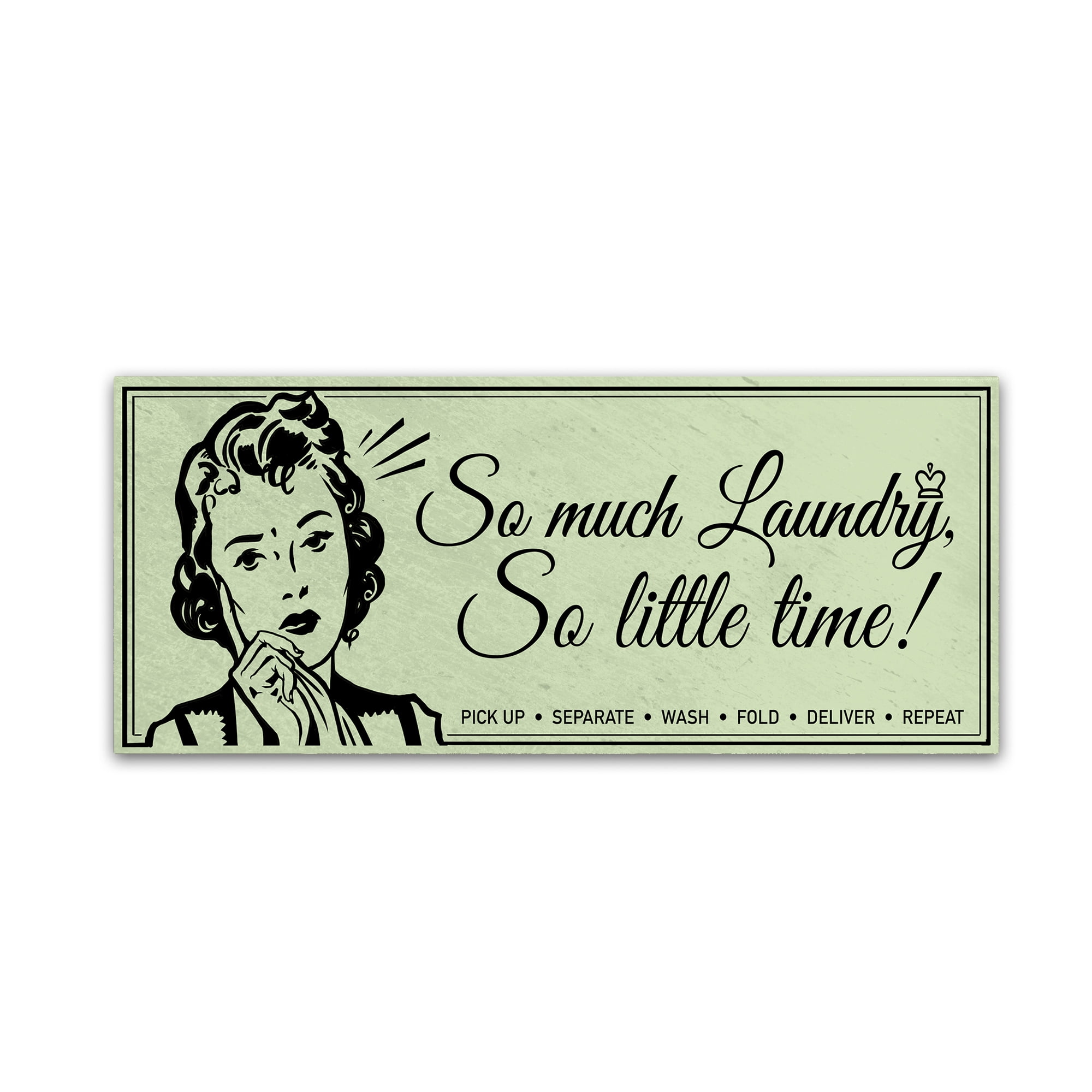 Trademark Fine Art 'Laundry 1' Canvas Art by ALI Chris
