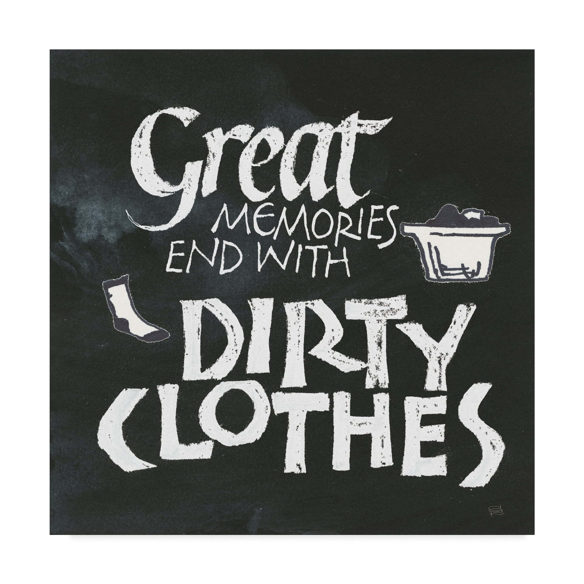 Trademark Fine Art 'Laundry Room I' Canvas Art by Chris Paschke