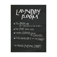 thumbnail image 1 of Trademark Fine Art 'Laundry Room Sayings' Canvas Art by Chris Paschke, 1 of 3