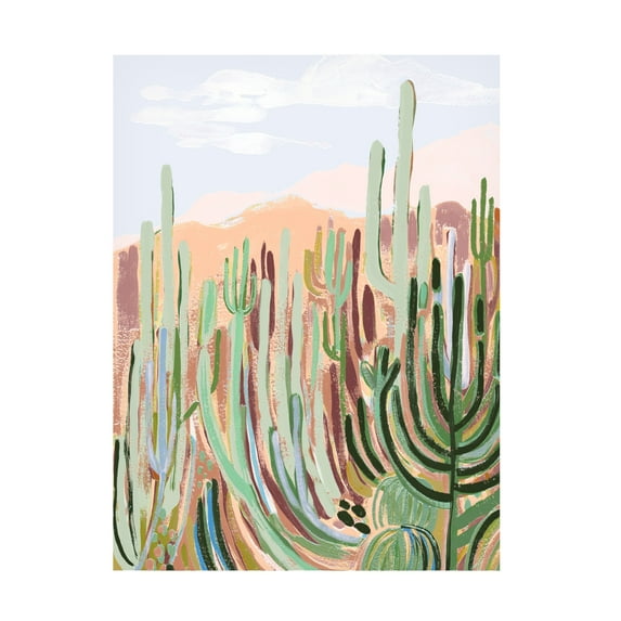 Trademark Fine Art Laura Marr Warm Sunbaked Desert I Canvas Wall Art