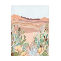 Trademark Fine Art Laura Marr  Warm Sunbaked Desert II Canvas Wall Art