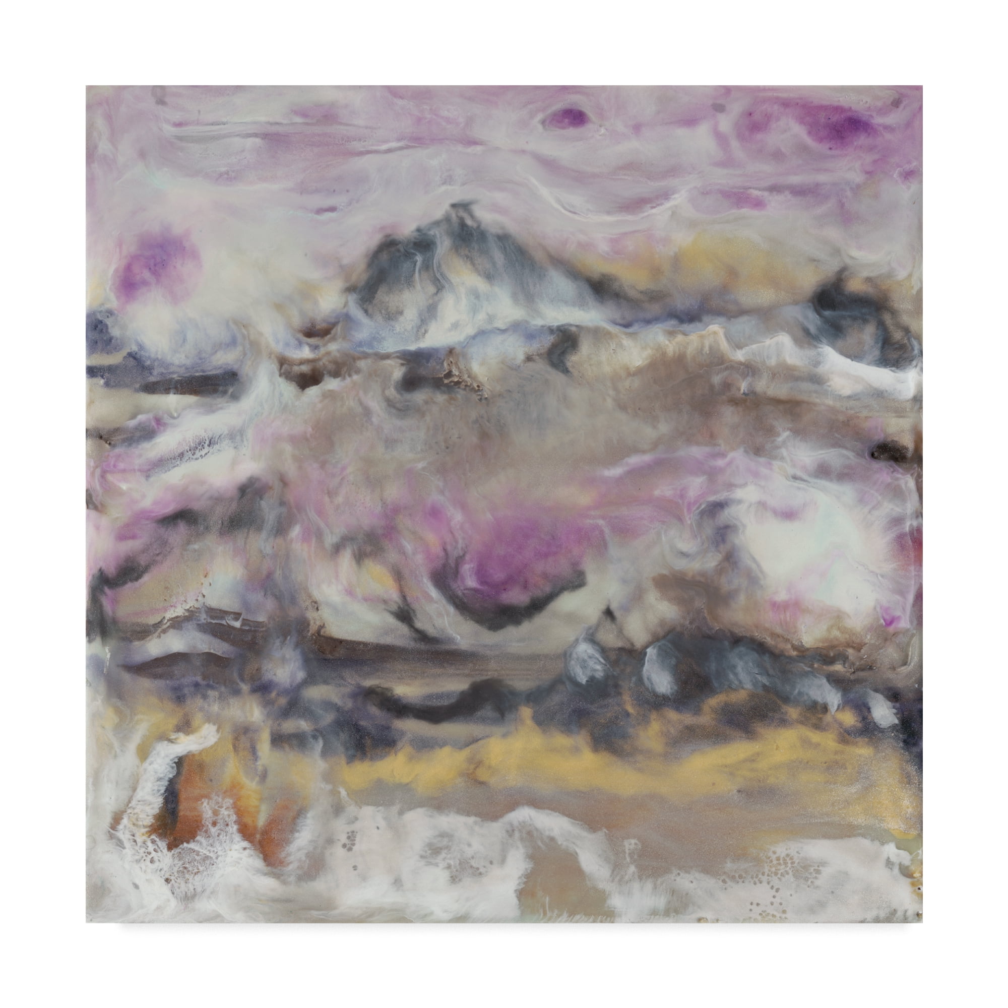 Trademark Fine Art 'Lavender Billows I' Canvas Art by J. Holland