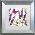 thumbnail image 1 of Trademark Fine Art "Lavender II" Canvas Art by Color Bakery, White Matte, Silver Frame, 1 of 1