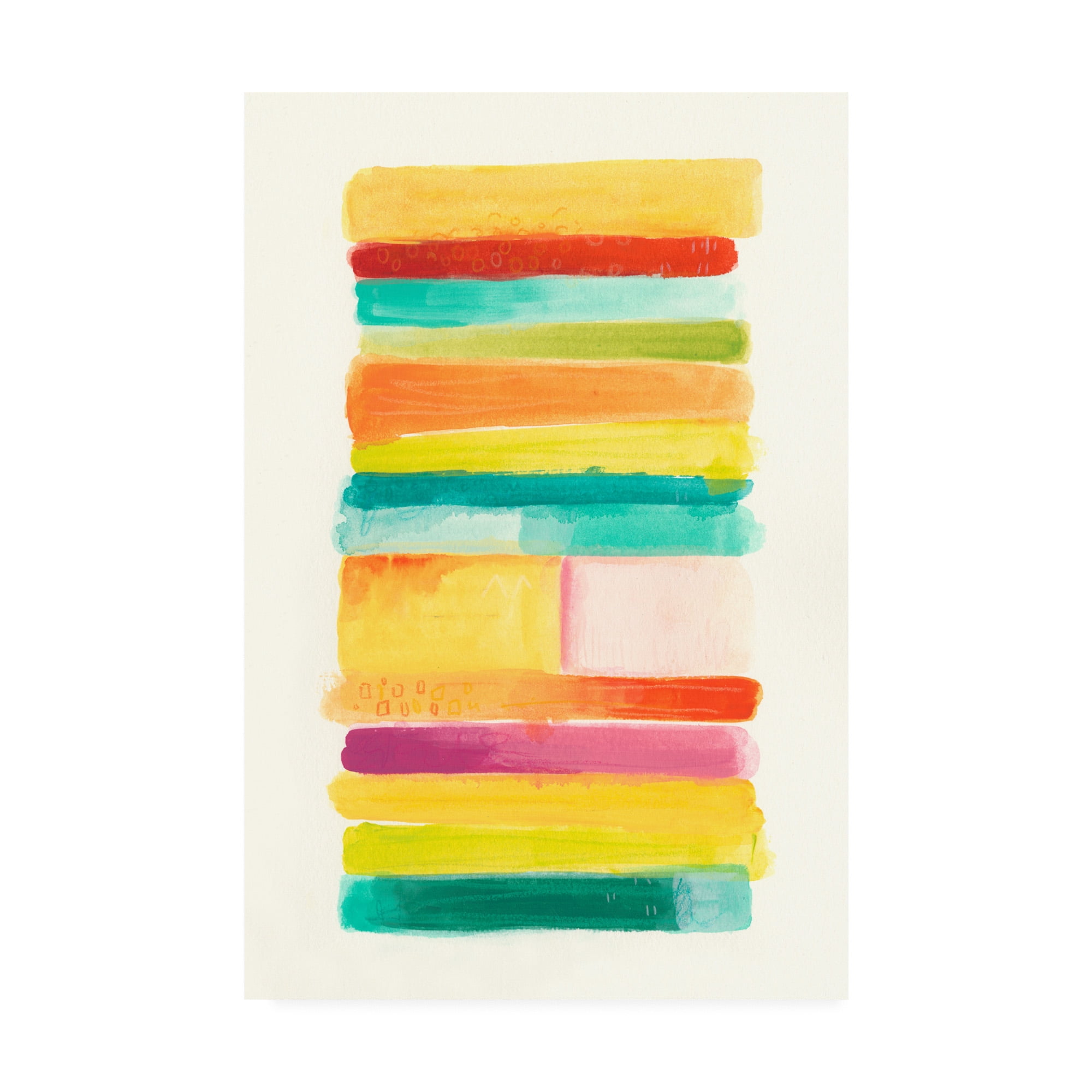 Trademark Fine Art 'Layer Cake I' Canvas Art by June Erica Vess