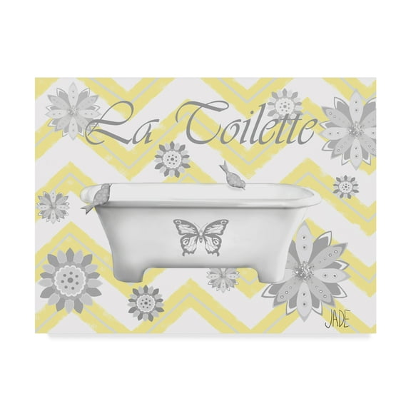 Trademark Fine Art 'Le Bain II' Canvas Art by Jade Reynolds